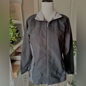 Patagonia Women’s Softshell Jacket Full Zip Black Gray Outdoor